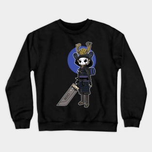 Blue Skull Samurai Crewneck Sweatshirt